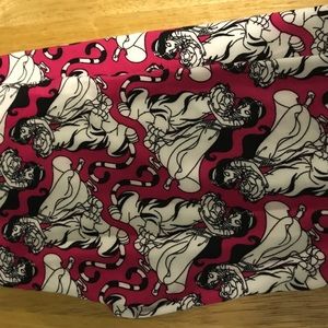 OS Lularoe Disney Jasmine and Rajah leggings